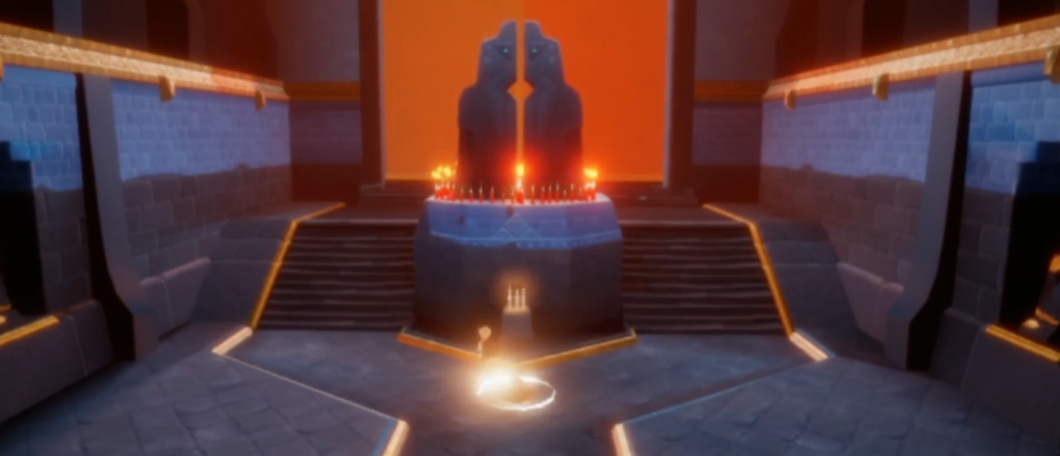 光遇怎么去神庙祈祷