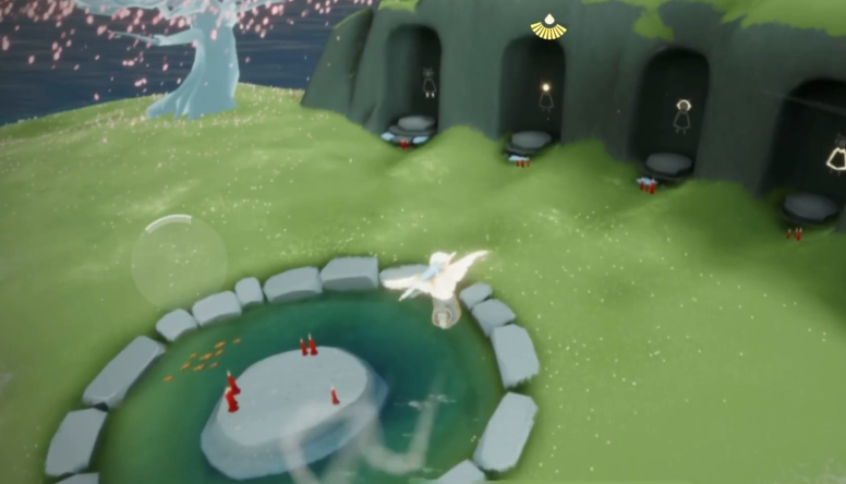 光遇怎么做落下的动作