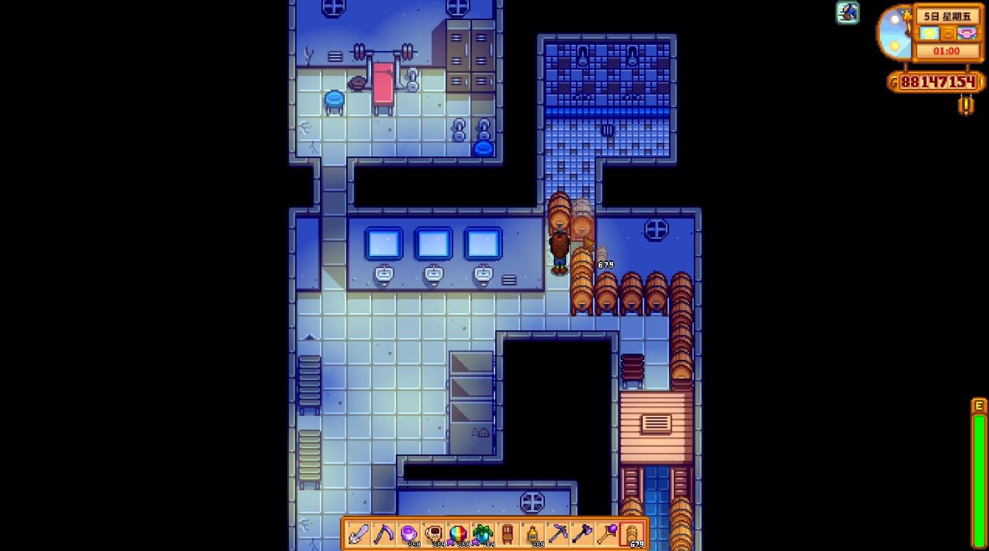 星露谷物语浴室怎么用