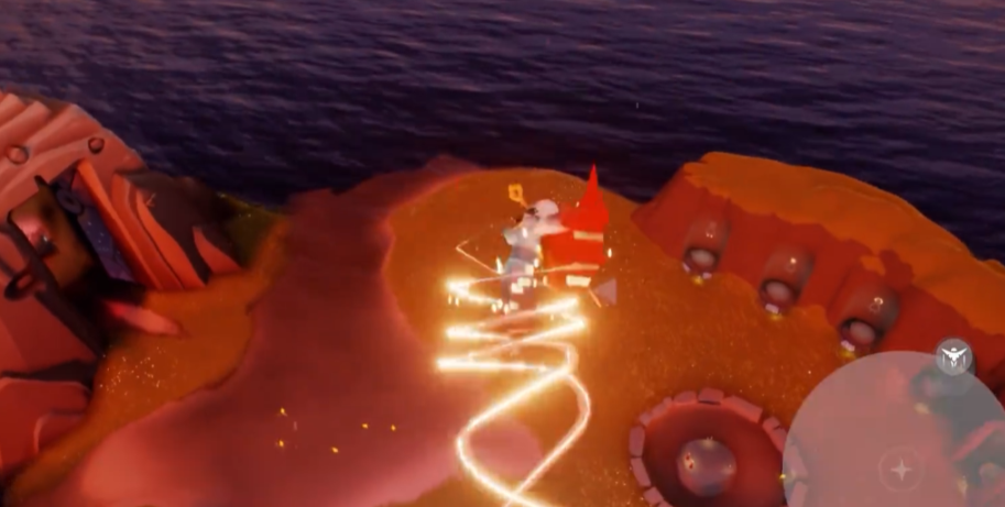 光遇怎么转圈有光环