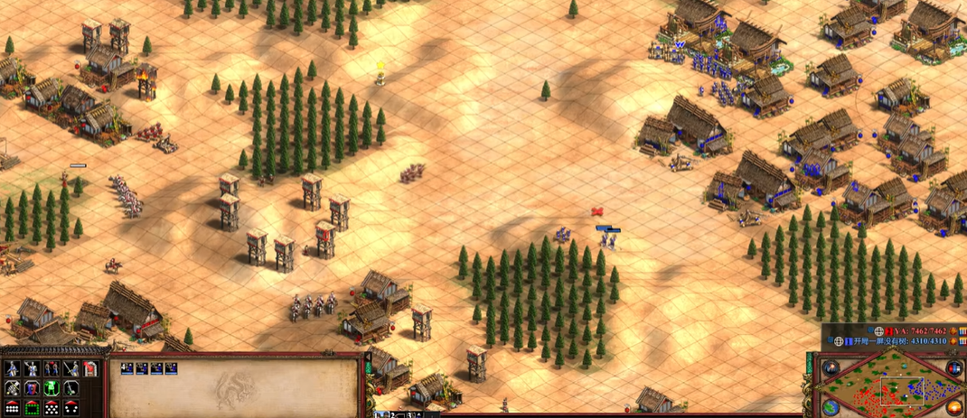 帝国时代2怎么命令盟友攻击