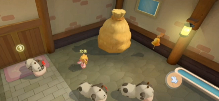 摩尔庄园小鸡怎么上外面