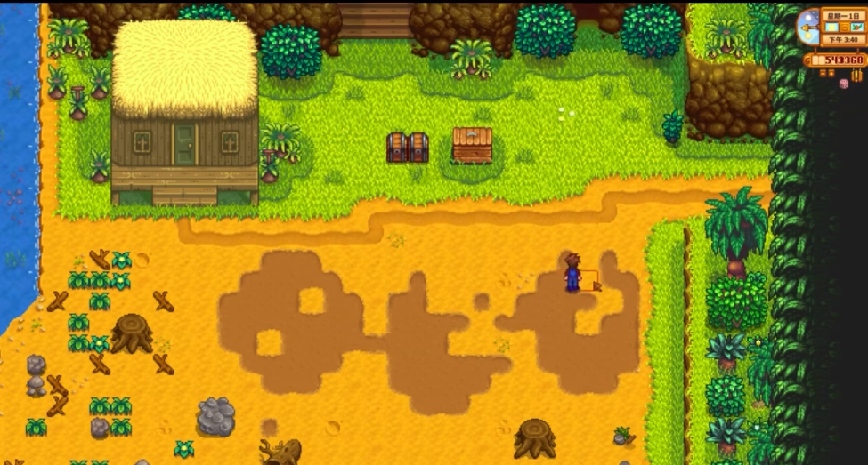 星露谷物语姜岛先开什么