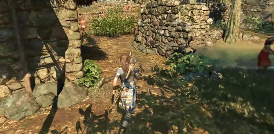 古墓丽影暗影怎么从石棺出口