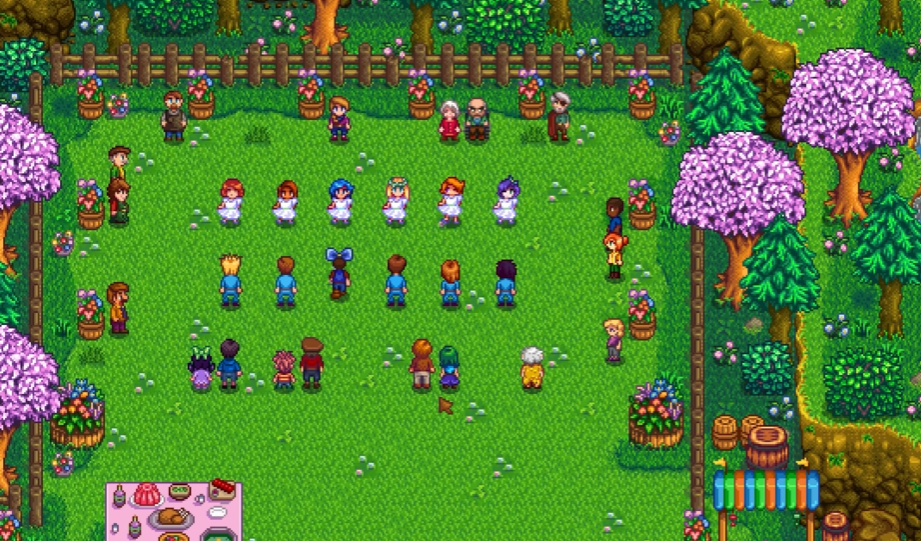 星露谷物语的花舞节在哪里举行