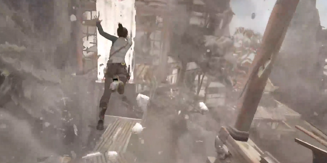 古墓丽影9峭壁处的村落怎么过