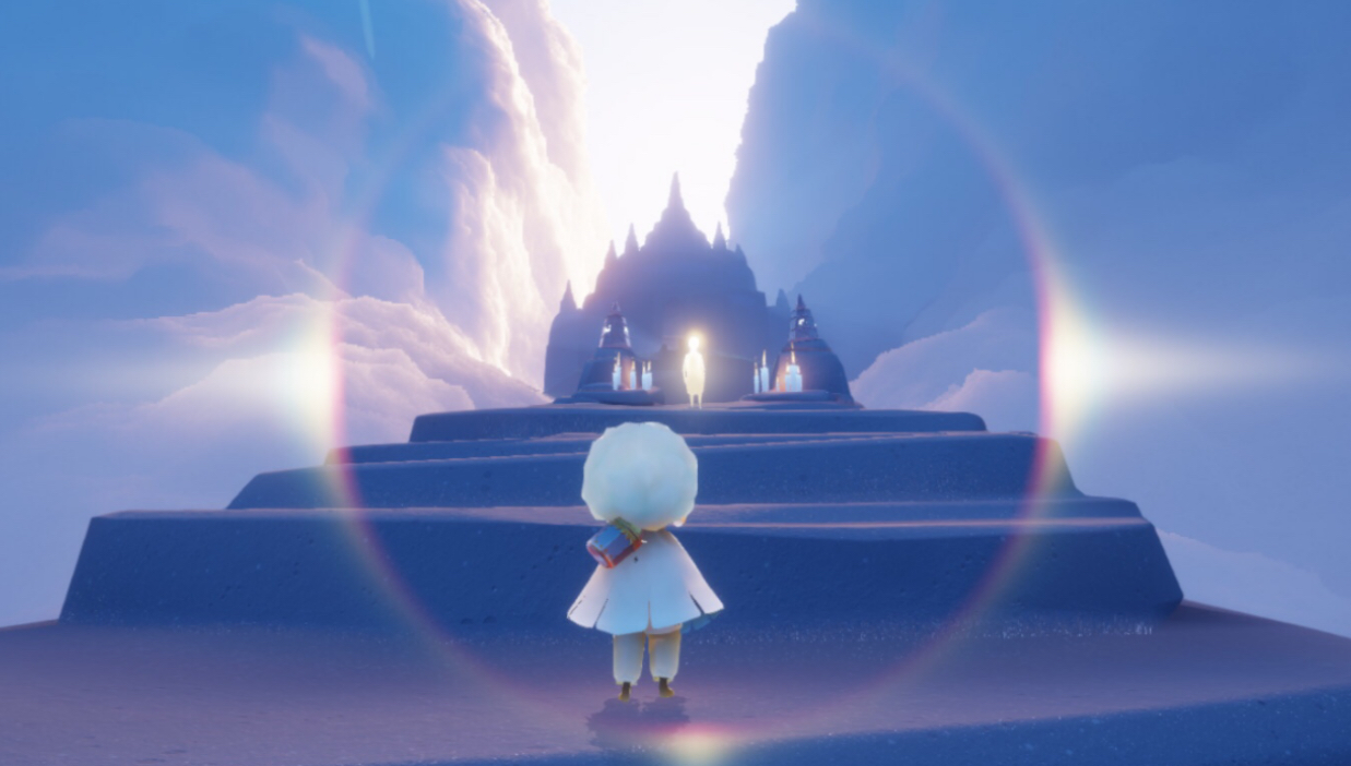 光遇两翼怎么拿小金人