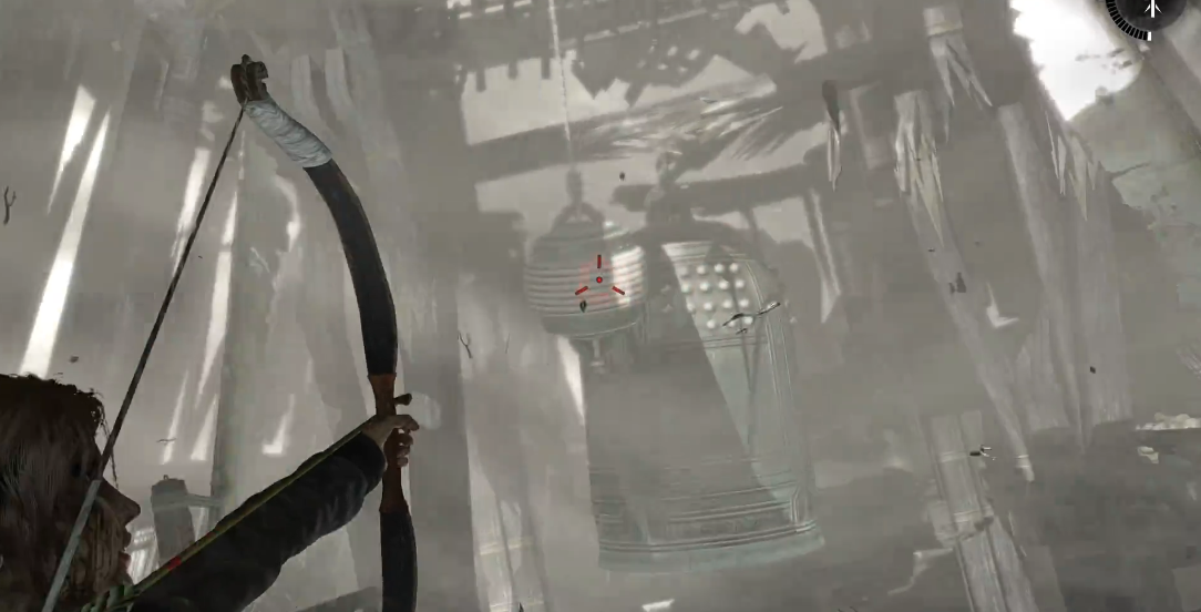 古墓丽影敲钟怎么过