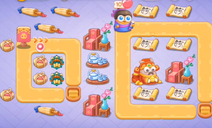 保卫萝卜4第10关怎么过