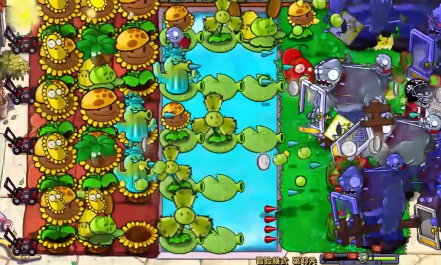 植物大战僵尸43关怎么过关