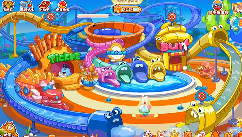摩尔庄园海底乐园券怎么用